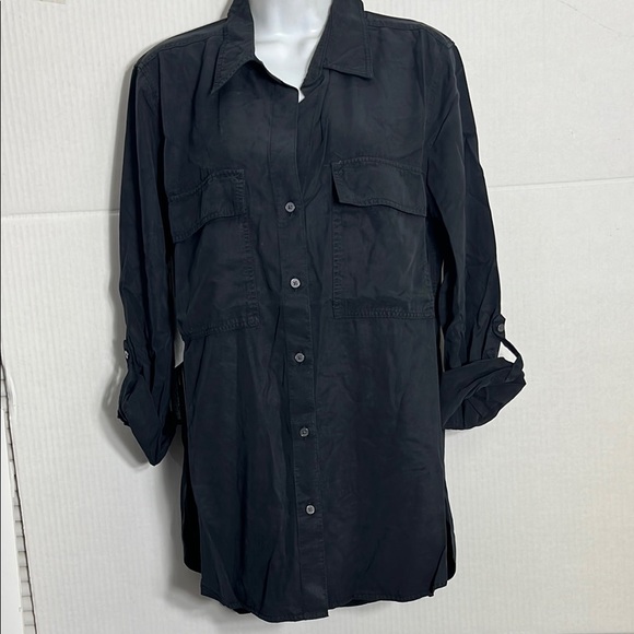 Aritzia Babaton color black Utility Shirt - Picture 2 of 8